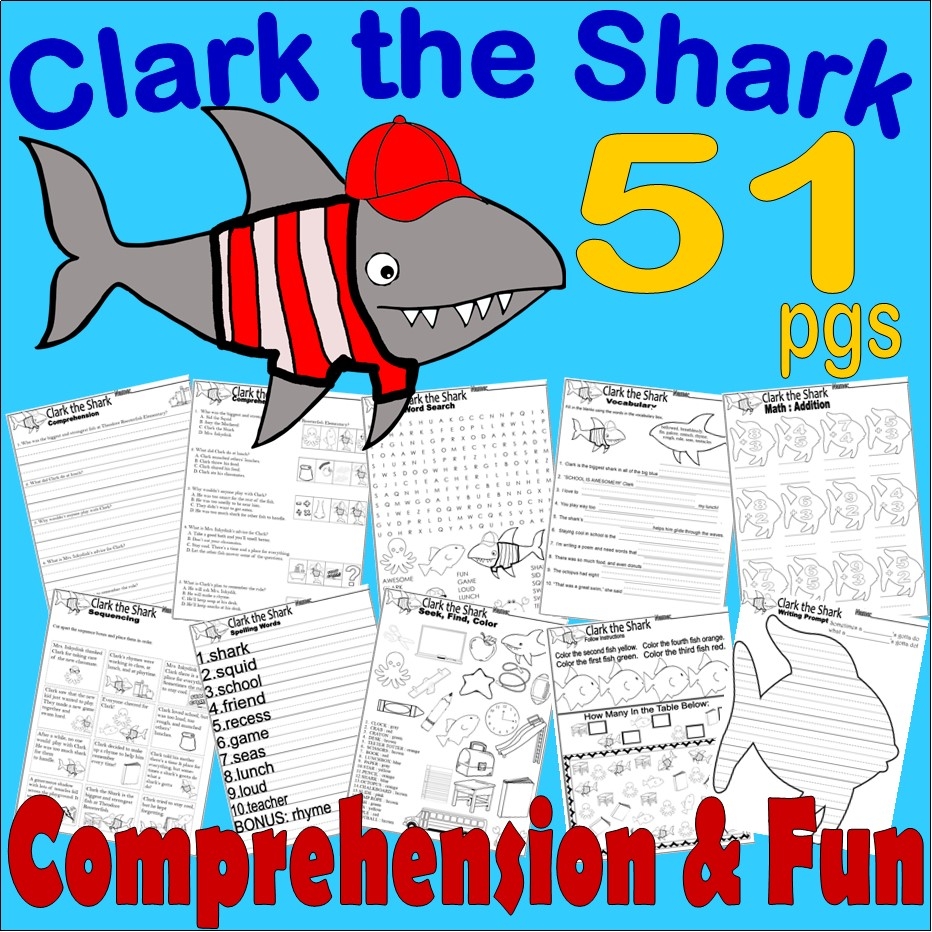Clark The Shark Back To School Book Companion Reading Clark The Shark Back To School Book Companion Reading