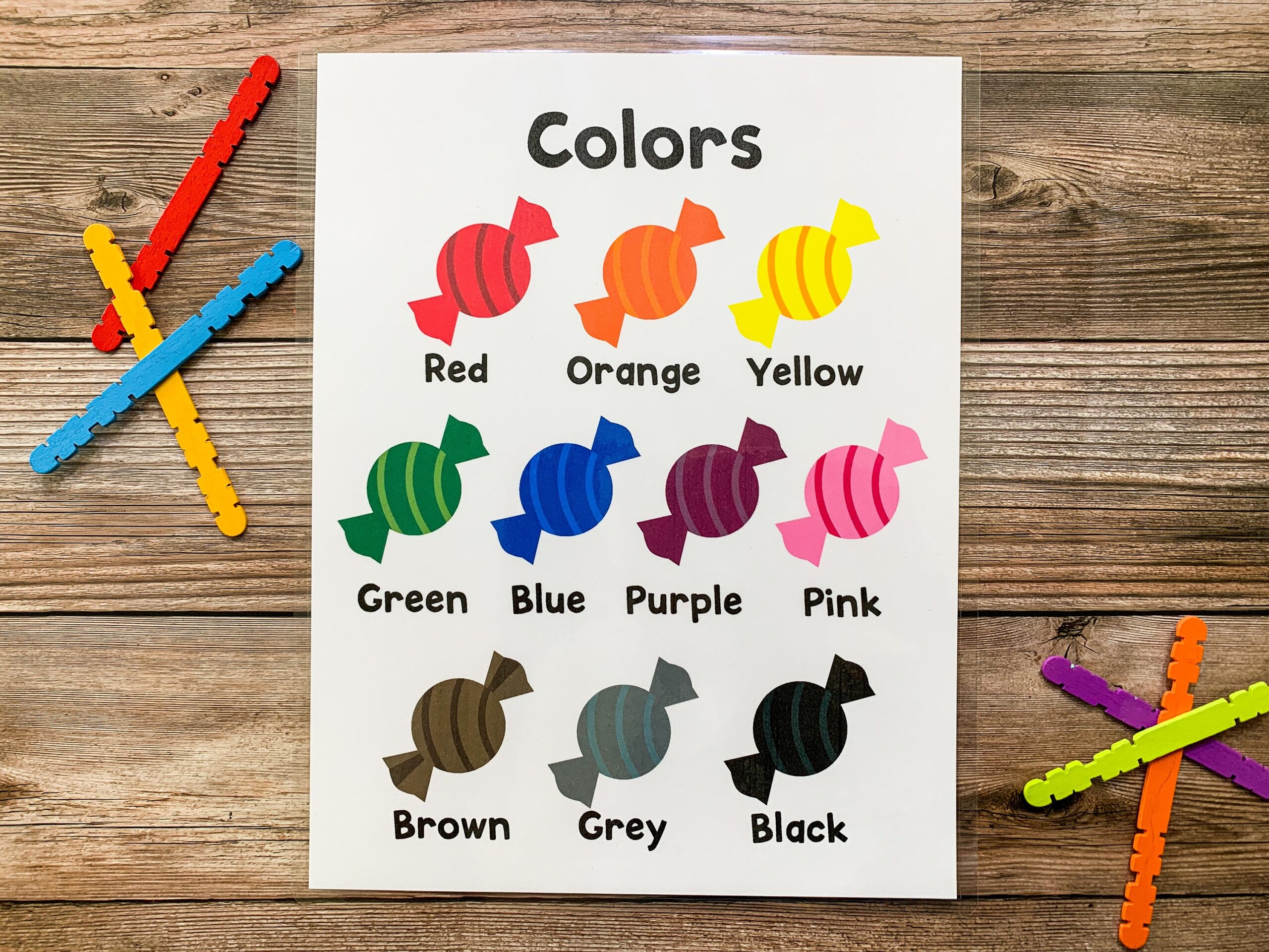 Preschool Charts Printable