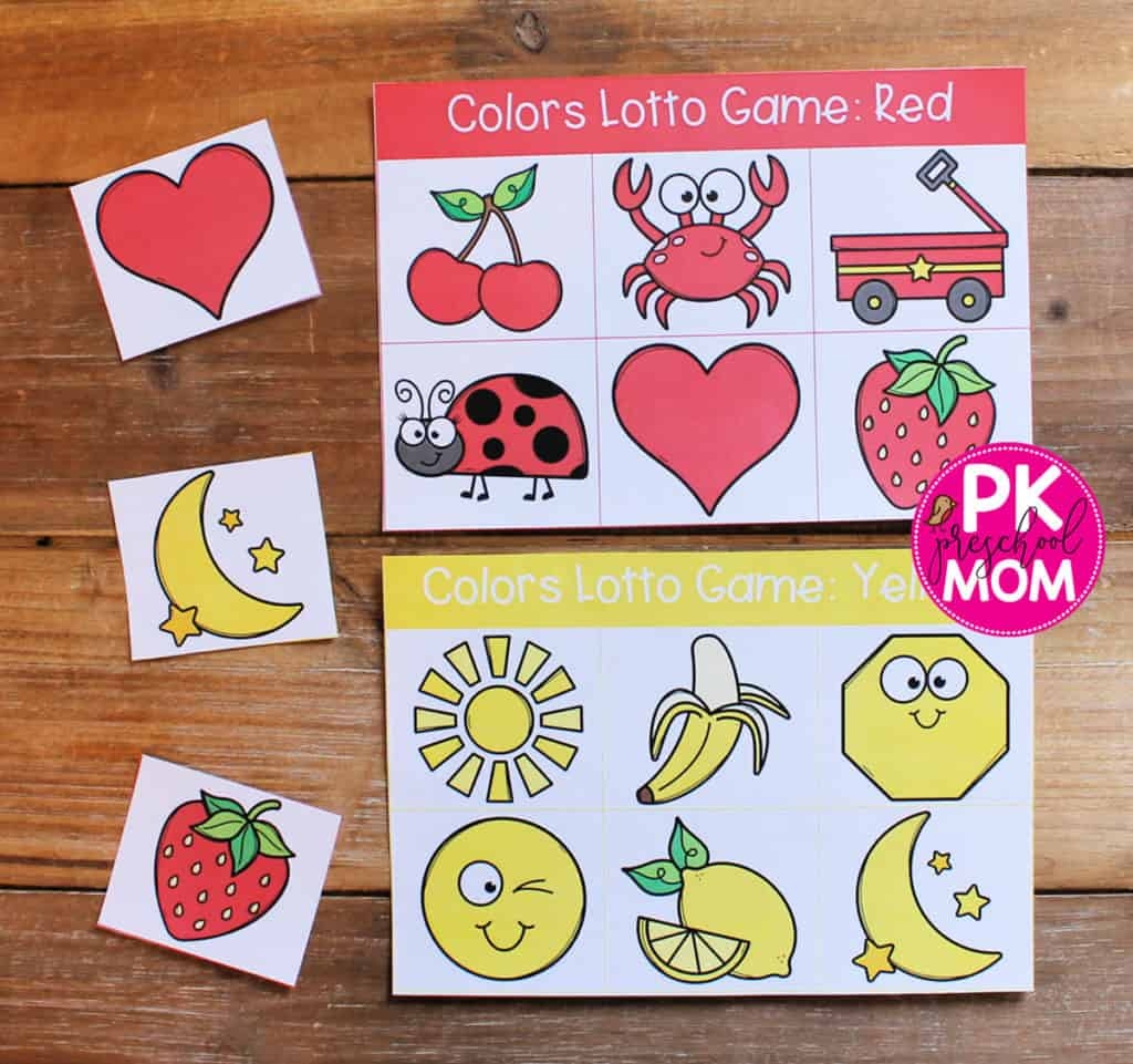 Color Games For Kids To Learn Free Bingo Game Preschool Mom