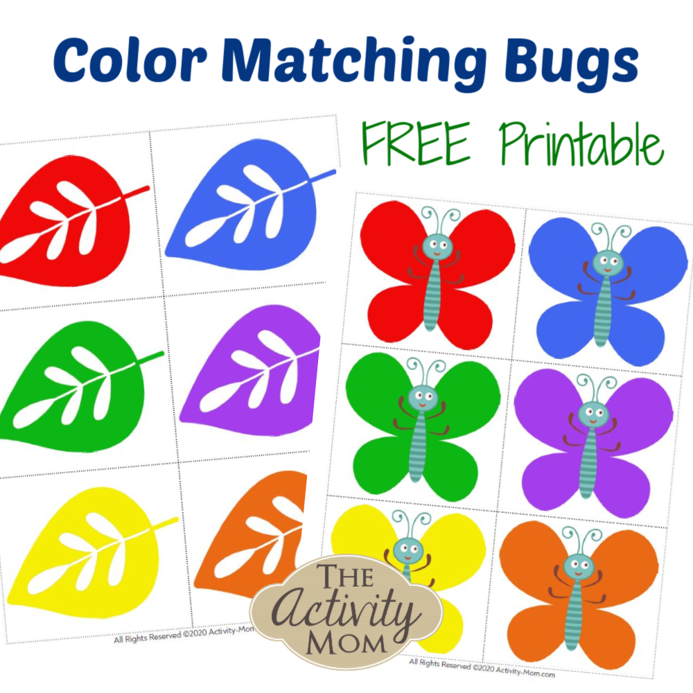 Color Sorting Printable Color Sorting Printable