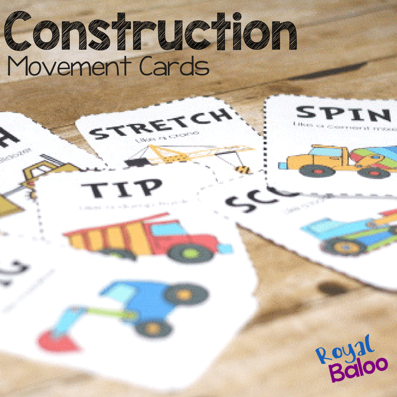 Free Printable Movement Cards For Preschoolers Free Printable Movement Cards For Preschoolers