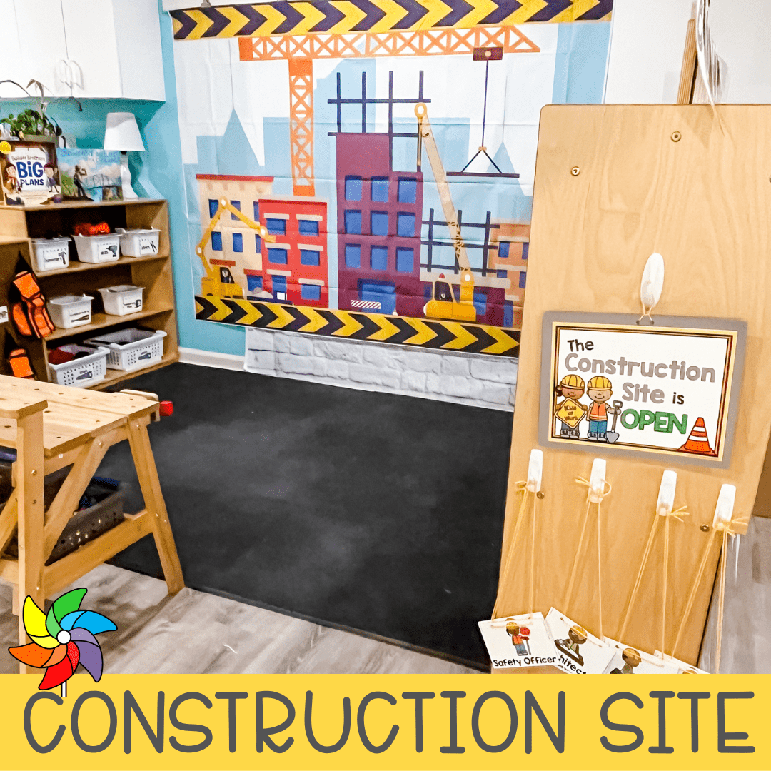 Construction Site Dramatic Play In The Block Center Construction Site Dramatic Play In The Block Center