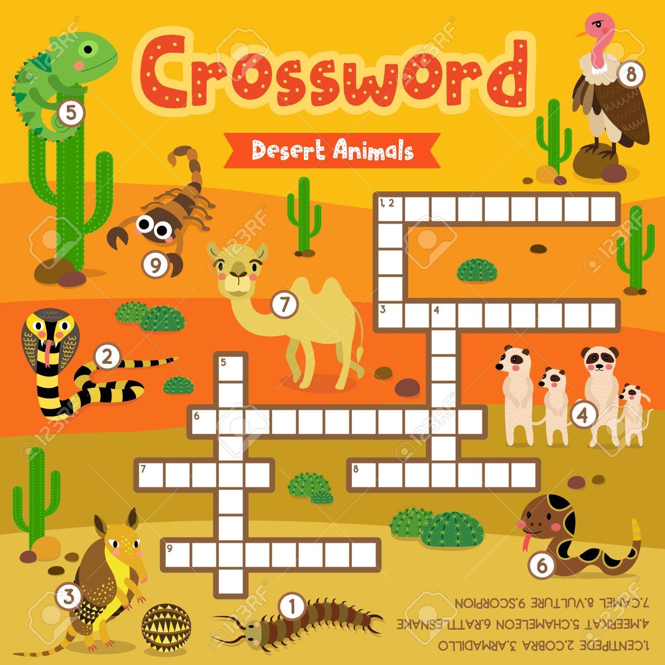 Crosswords Puzzle Game Of Desert Animals For Preschool Kids Activity Worksheet Colorful Printable Version Vector Illustration Royalty Free SVG Cliparts Vectors And Stock Illustration Image 83277845 Crosswords Puzzle Game Of Desert Animals For Preschool Kids Activity Worksheet Colorful Printable Version Vector Illustration Royalty Free SVG Cliparts Vectors And Stock Illustration Image 83277845