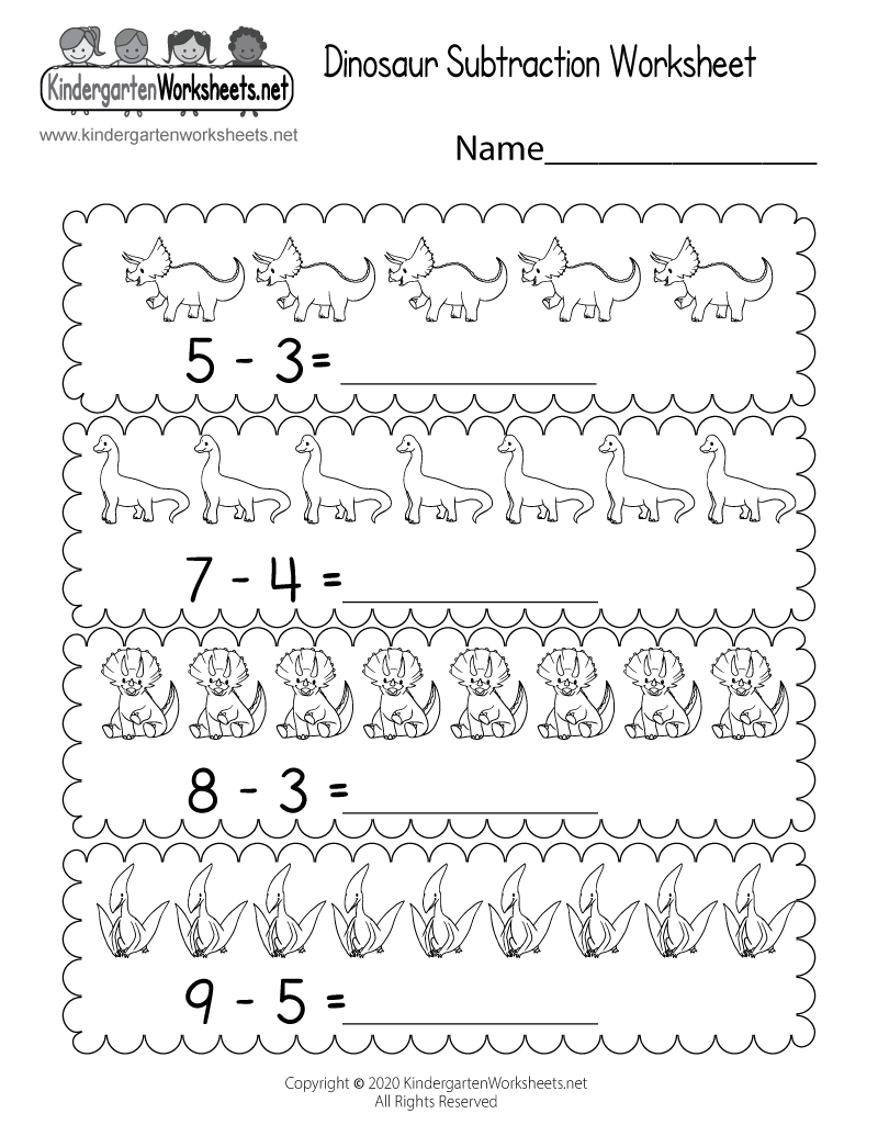Dinosaur Subtraction Worksheet Free Printable Digital U0026 PDF Dinosaur Subtraction Worksheet Free Printable Digital U0026 PDF