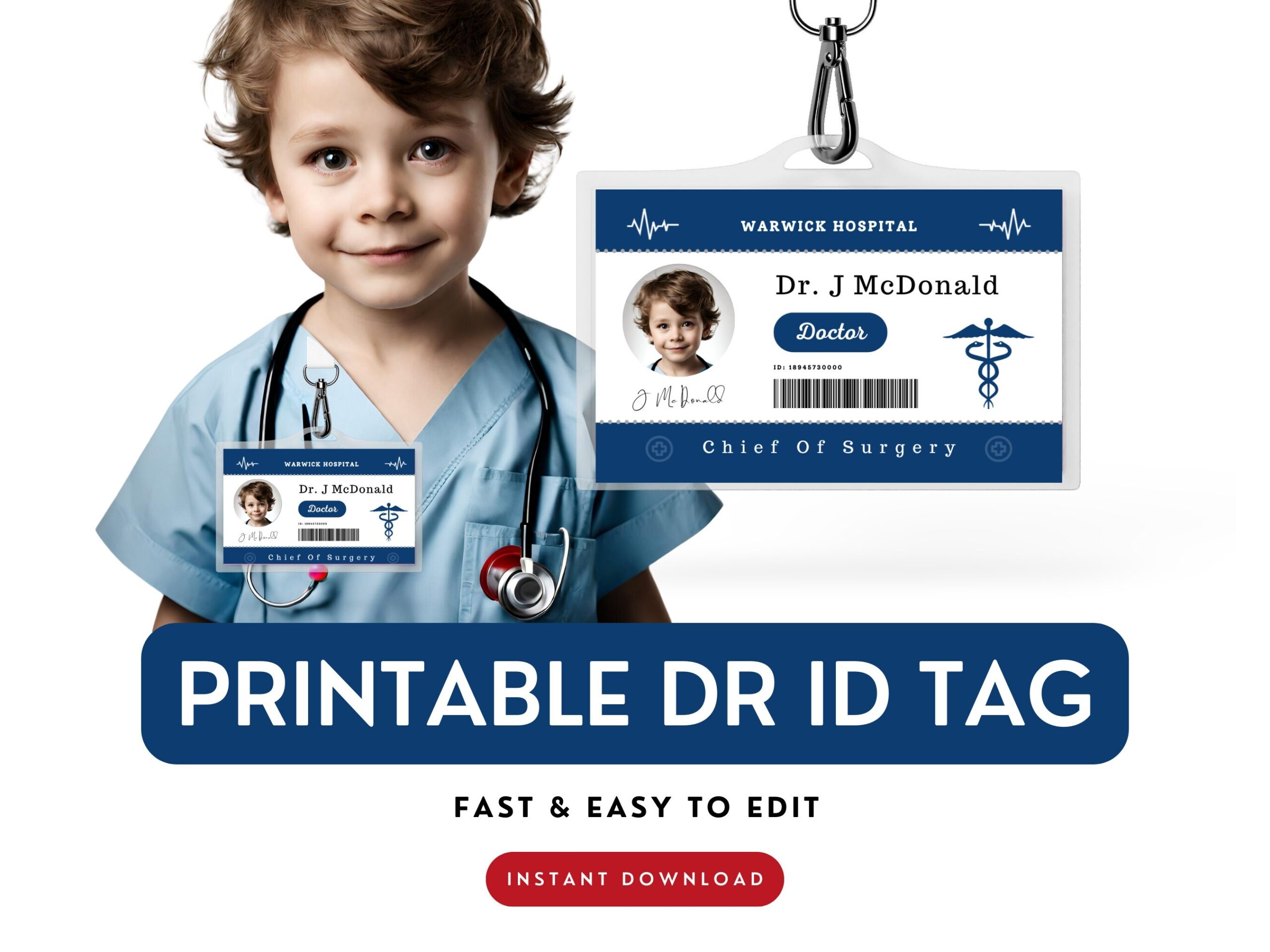 Preschool Free Printable Doctor Badge Preschool Free Printable Doctor Badge
