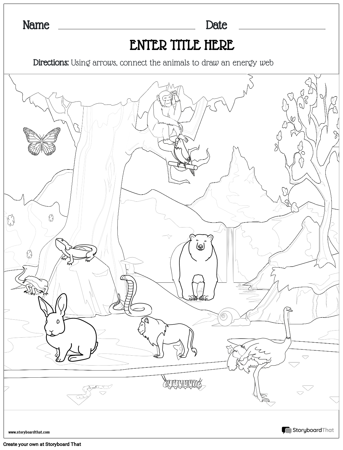 Ecosystems Worksheets For Kids Free Printable Templates Ecosystems Worksheets For Kids Free Printable Templates