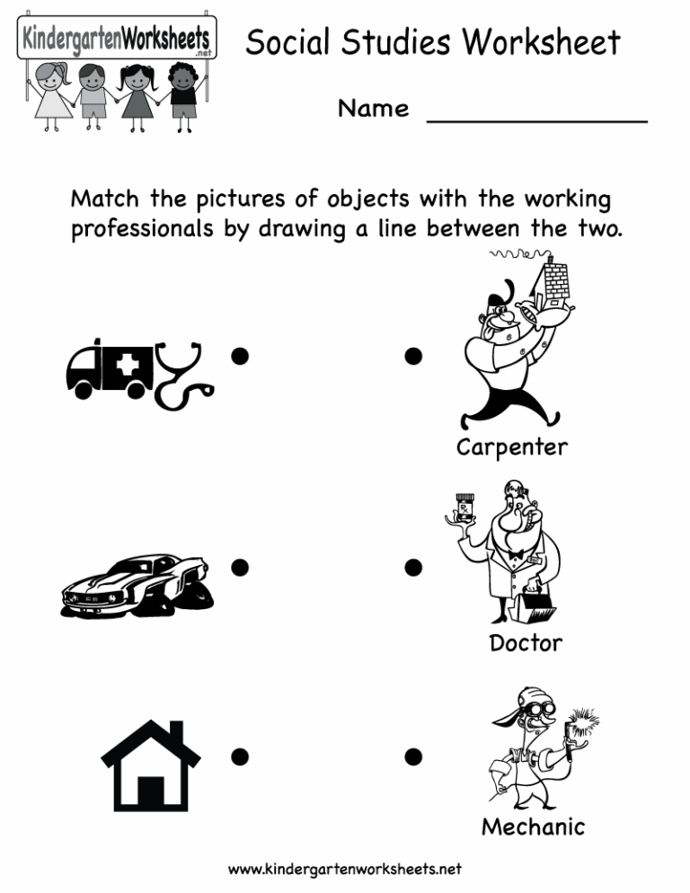 Engaging Social Studies Worksheets For Kindergarten Explore Learn U0026 Grow