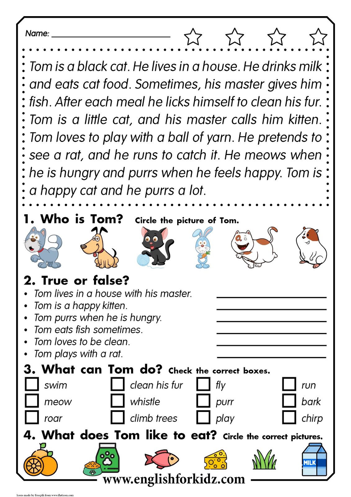 Grade 2 Reading And Comprehension Worksheets Grade 2 Reading And Comprehension Worksheets