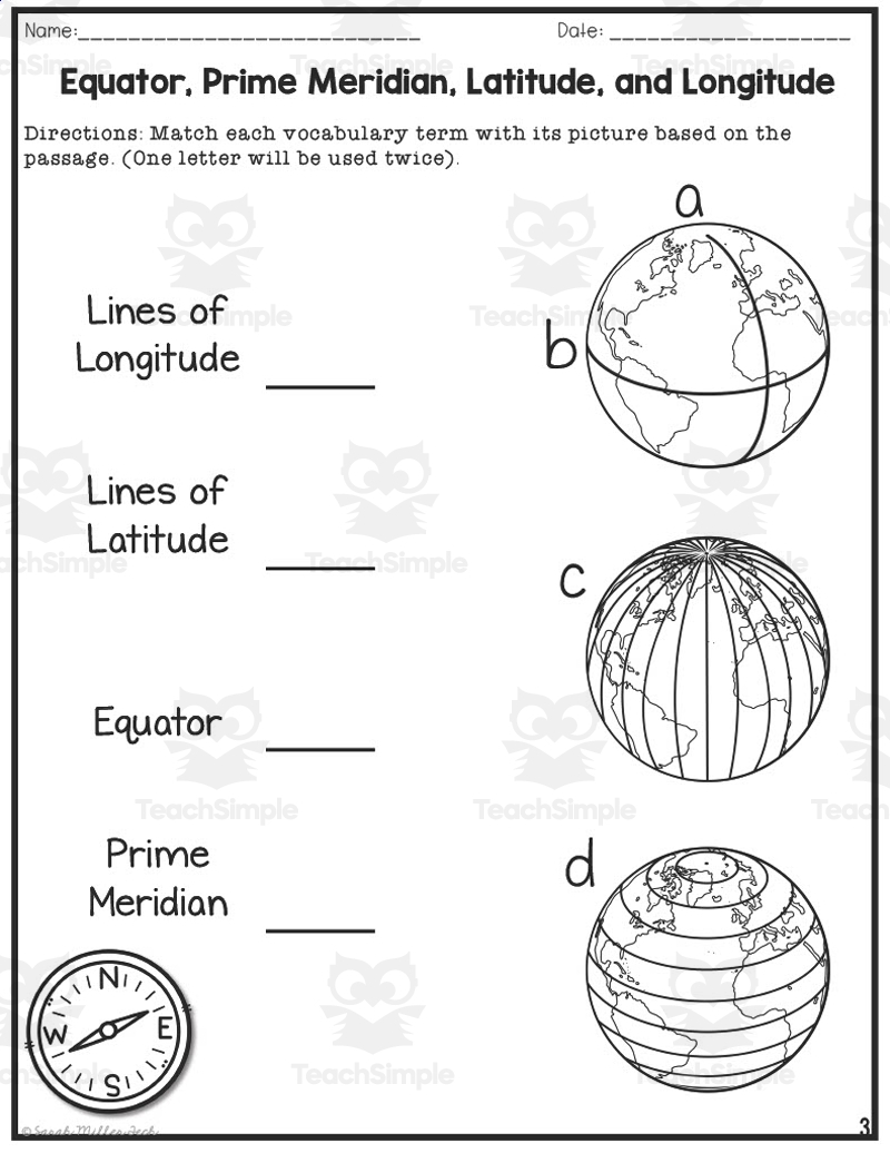 Equator And Prime Meridian Reading Packet By Teach Simple Equator And Prime Meridian Reading Packet By Teach Simple