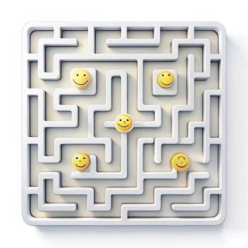 Faces Maze Stock Illustrations 104 Faces Maze Stock Illustrations Vectors U0026 Clipart Dreamstime