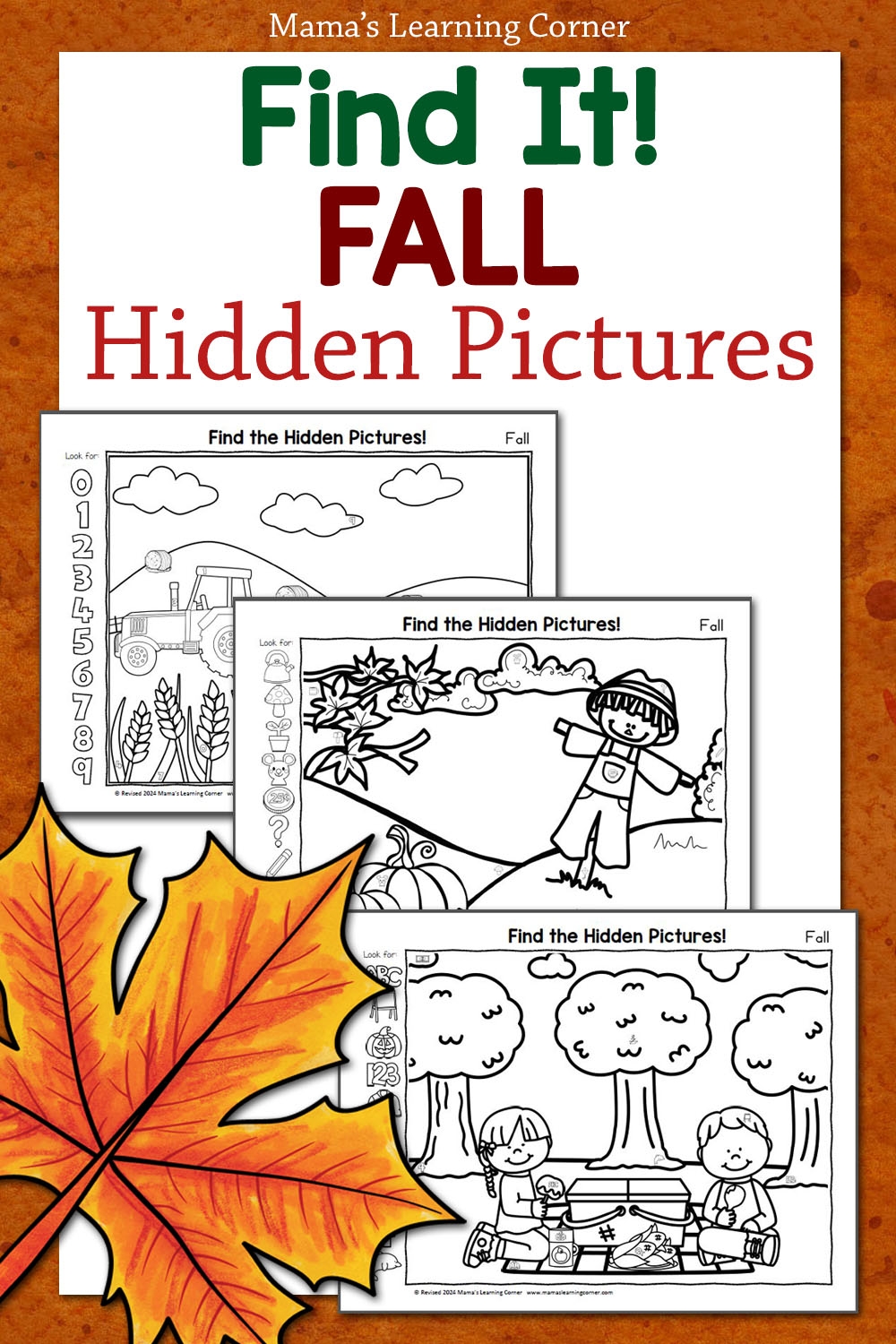 Free Printable Hidden Picture Worksheets