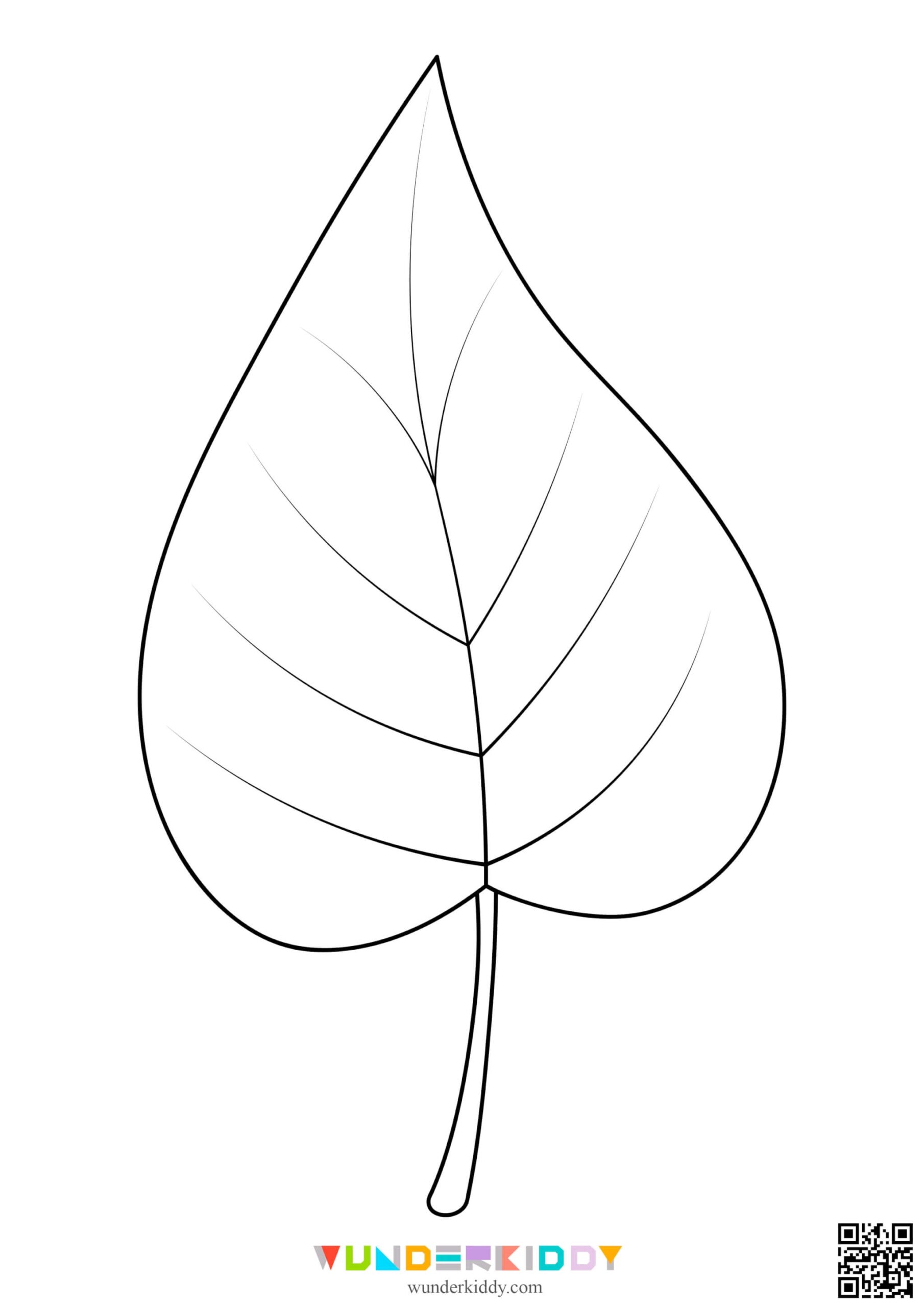 Autumn Leaves Printable Cut Out Preschool