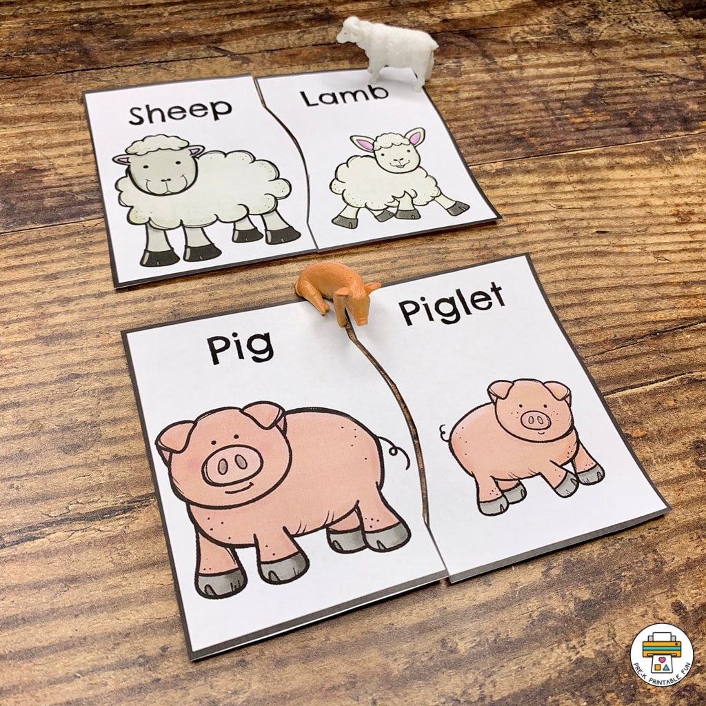 Farm Preschool Activities Pre K Printable Fun