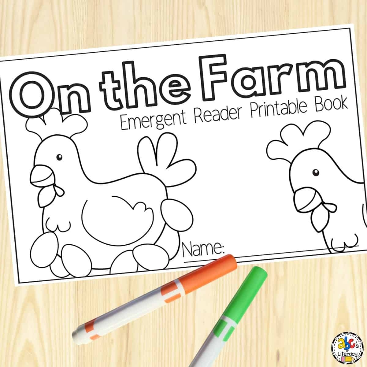 Preschool Farm Theme Free Printables