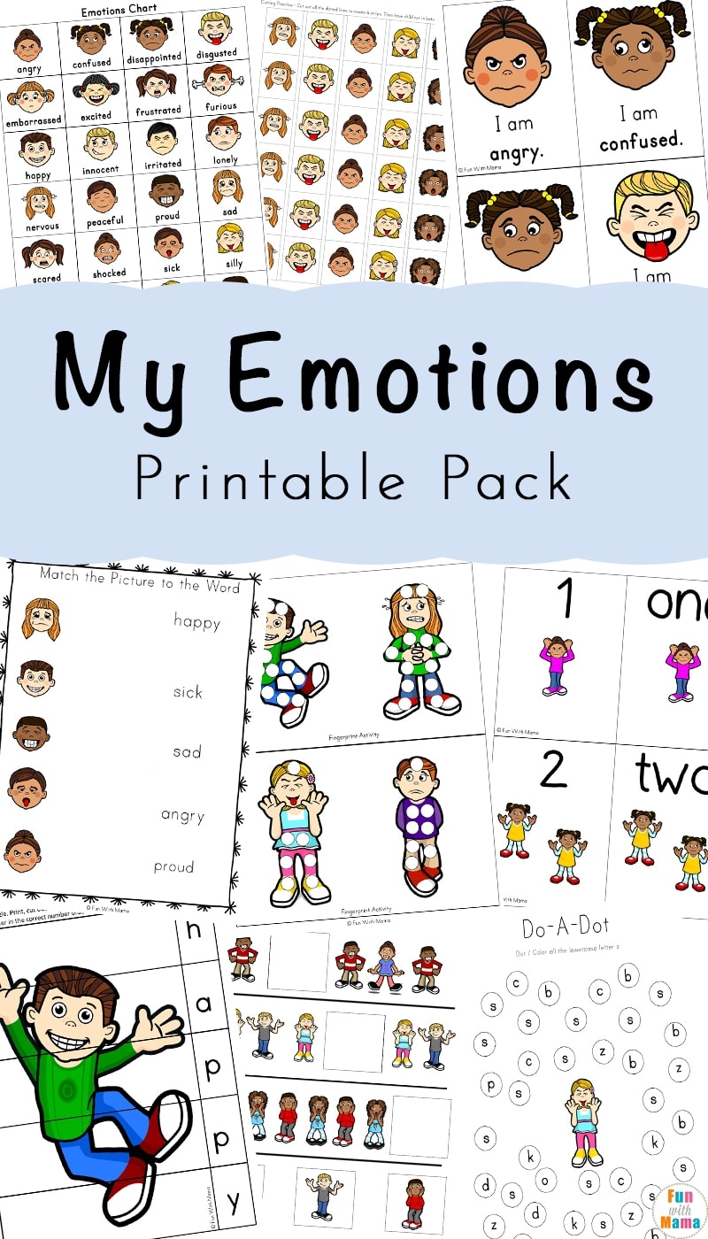 Emotions Worksheet Free Printables