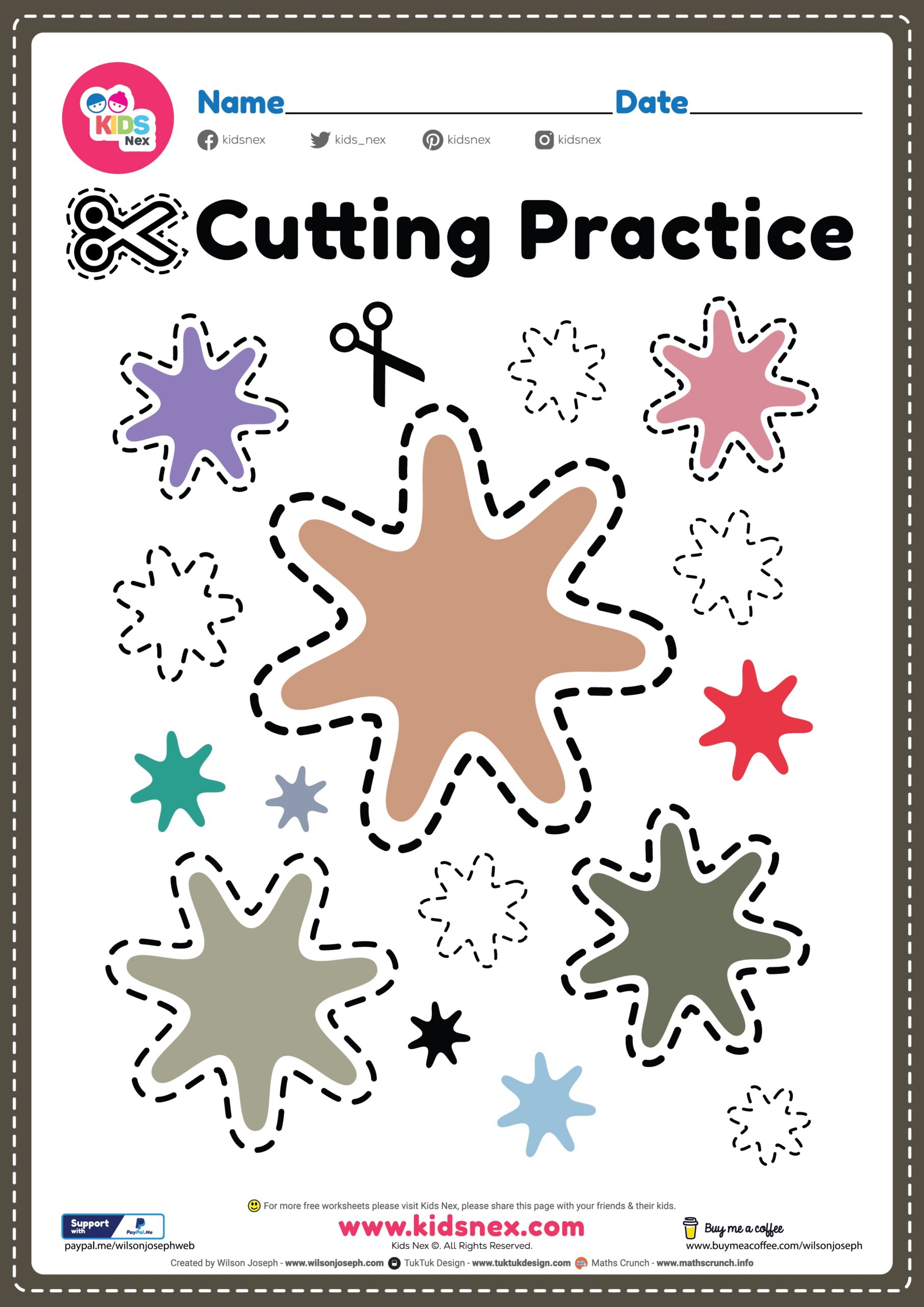 Fine Motor Cutting Activities Free Printable PDF For Kids Fine Motor Cutting Activities Free Printable PDF For Kids