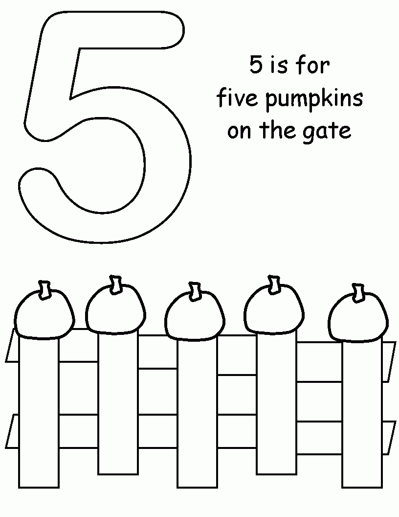 Five Little Pumpkins Song And Coloring Page For Preschoolers Worksheets Library