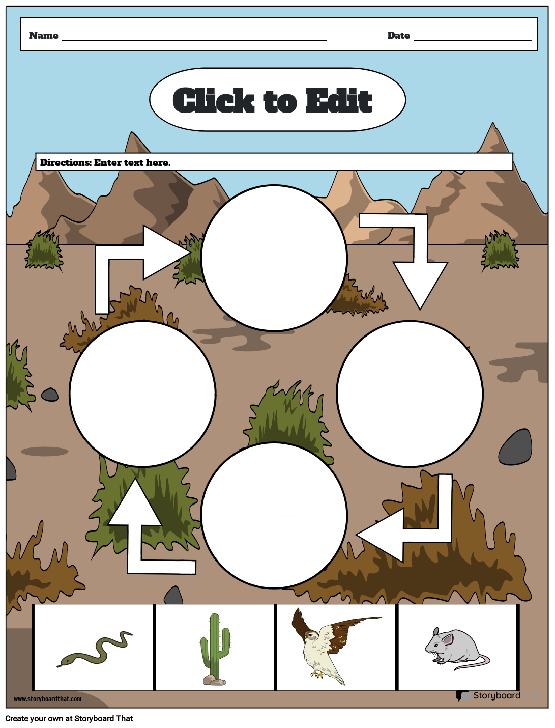 Free Printable Food Web Worksheets