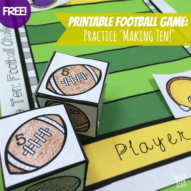 Free Printable Football Math Worksheets Free Printable Football Math Worksheets
