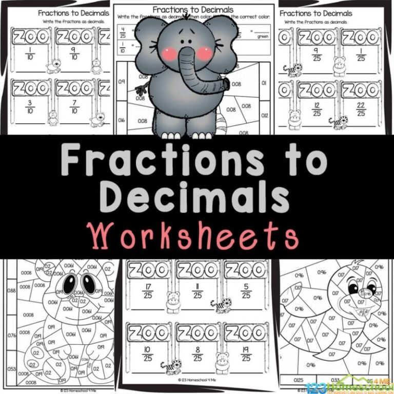 FREE 6th Grade Worksheets