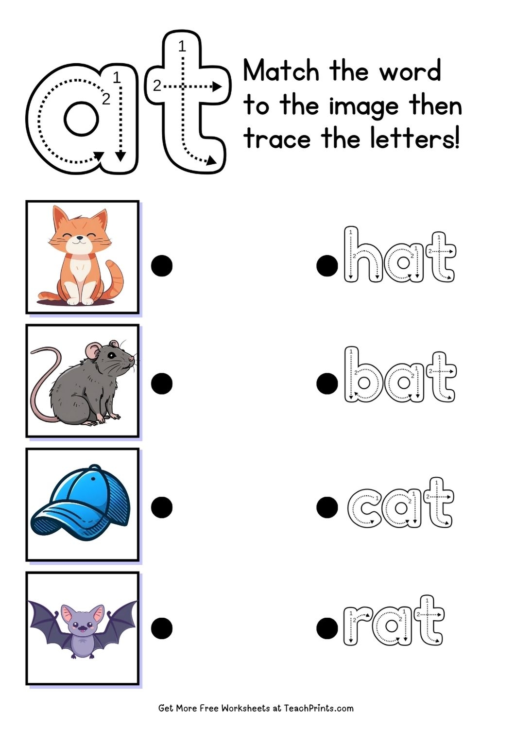 En Family Words Worksheets For Kindergarten