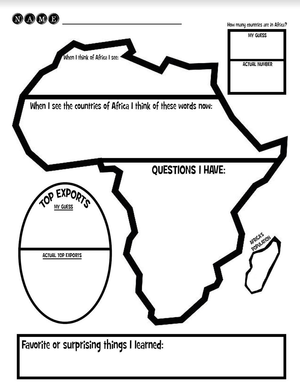 Free Printable American History Worksheets