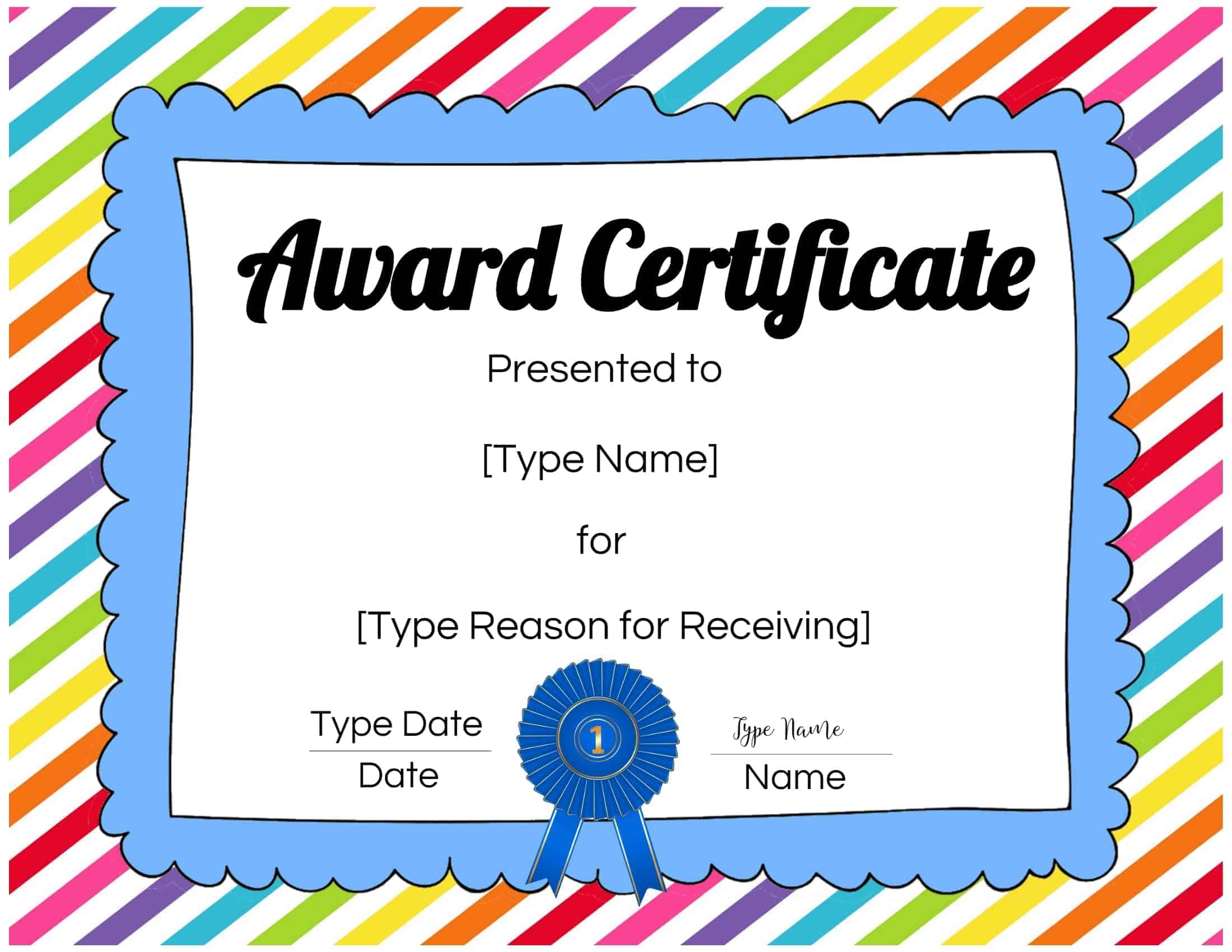 Free Online Printable Preschool Certificates