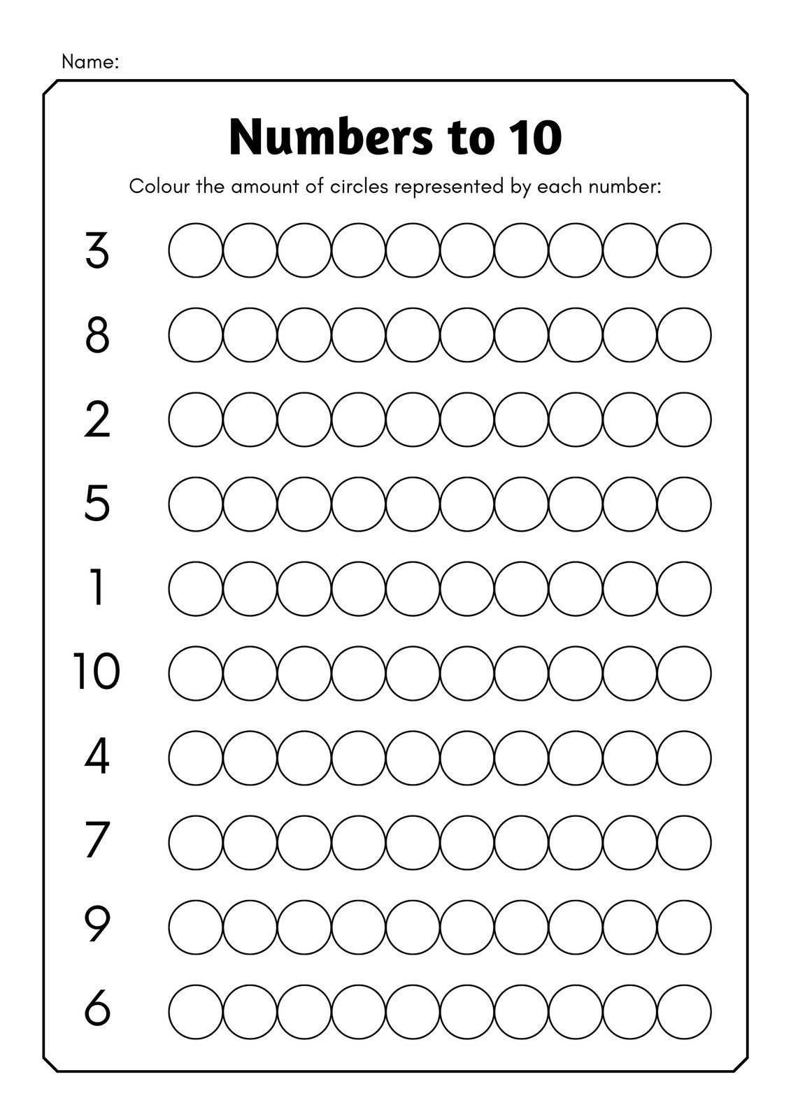 Printable For Preschool