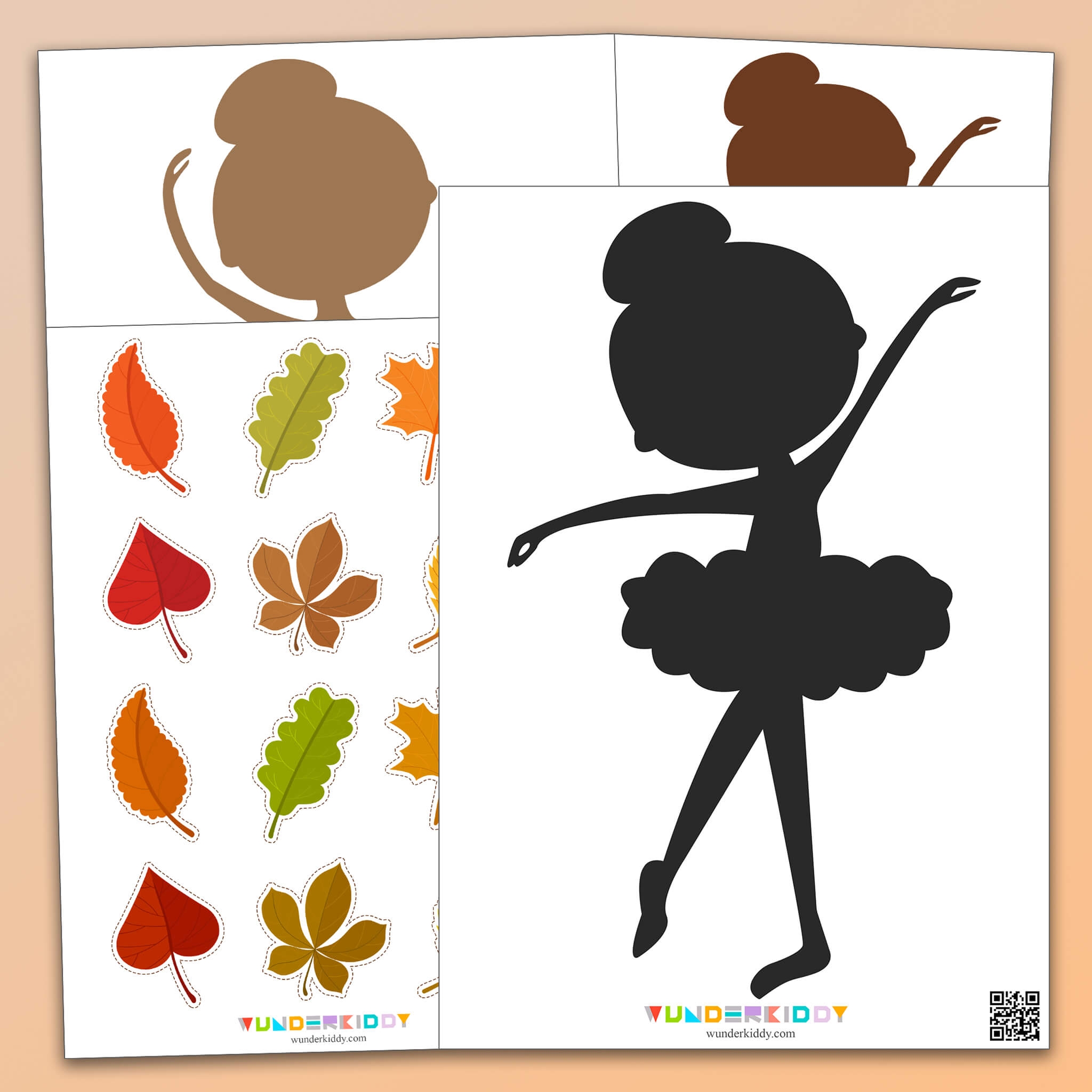 Free Cutting Template For Paper Crafts With Kids Ballerina Free Cutting Template For Paper Crafts With Kids Ballerina