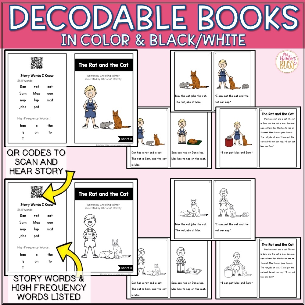 Printable Decodable Books Preschool Printable Decodable Books Preschool