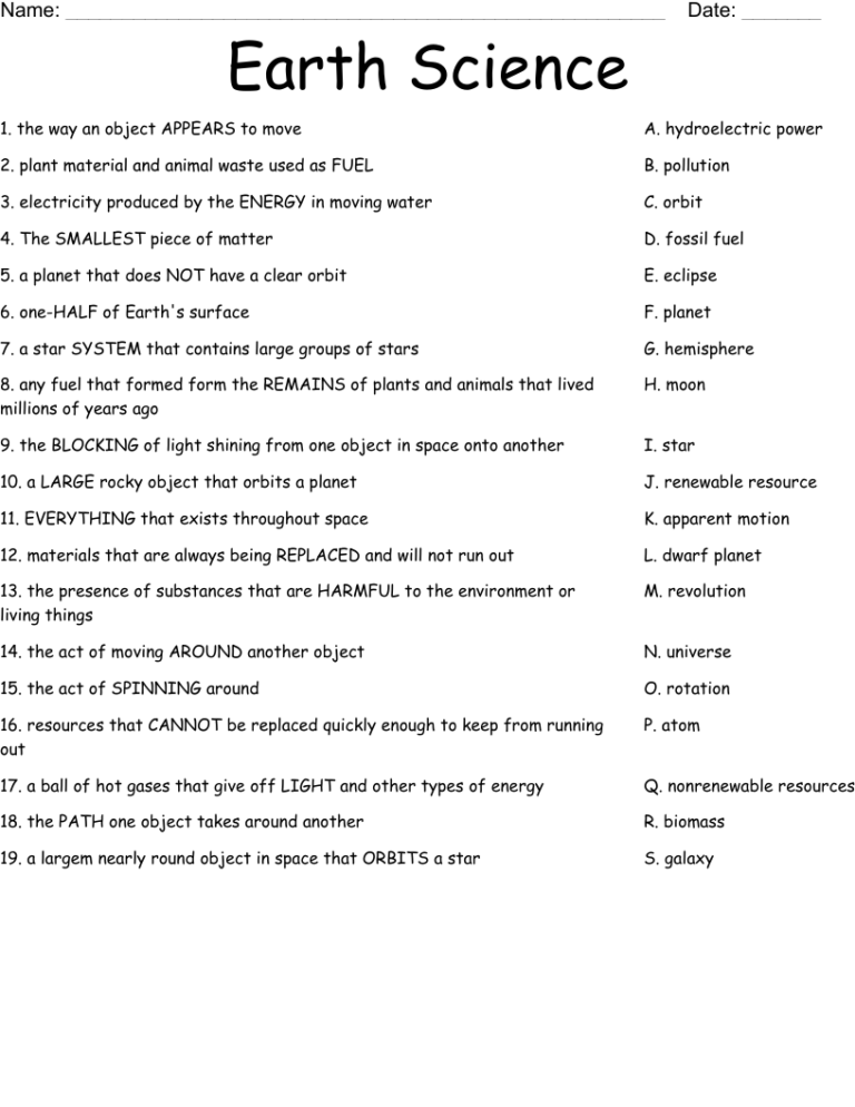 Free Earth Science Printable Worksheet Download Free Earth Science Printable Worksheet Png Images Free Worksheets On Clipart Library