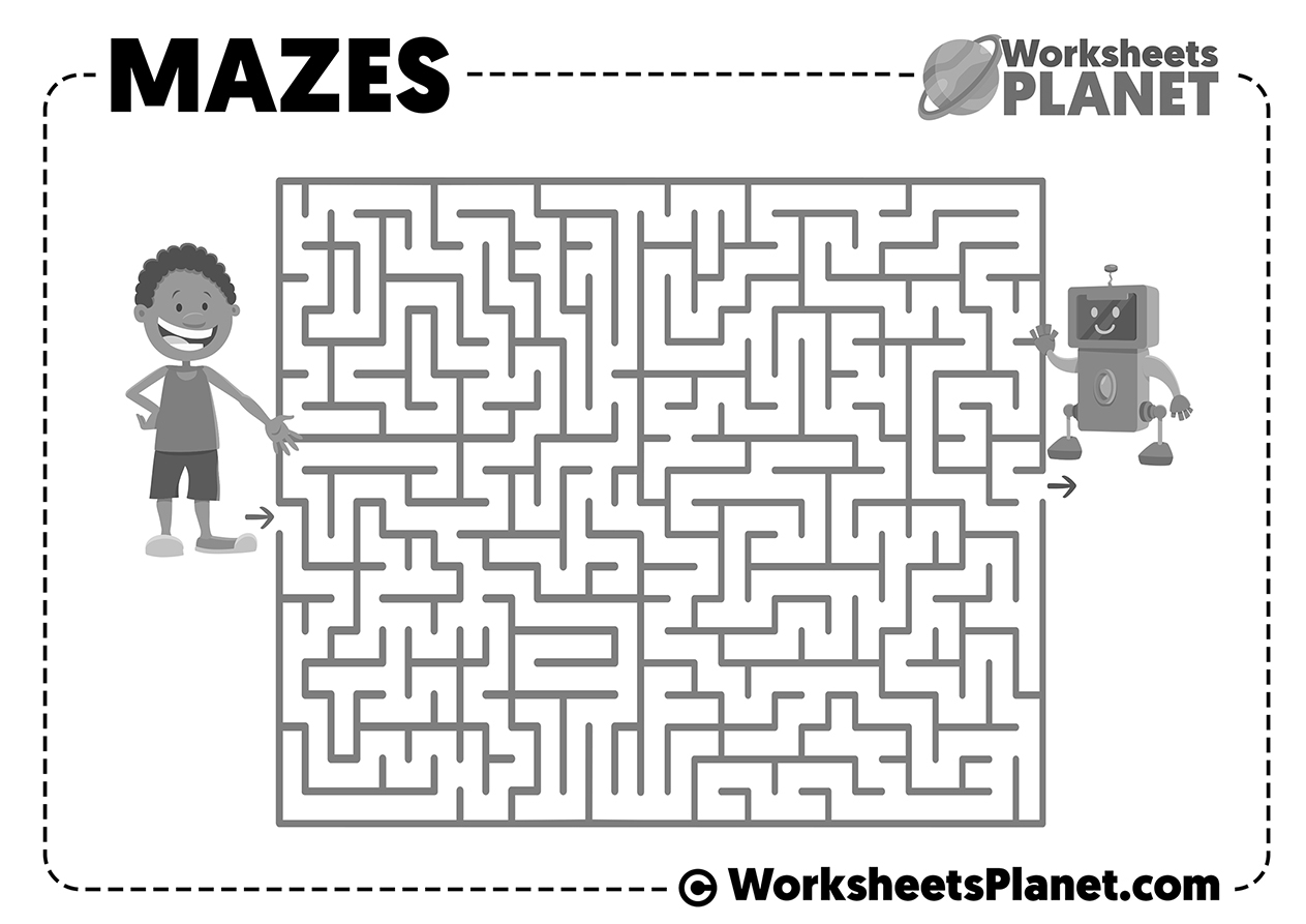 Free Easy Printable Mazes For Kids Download The FREE PACK Free Easy Printable Mazes For Kids Download The FREE PACK