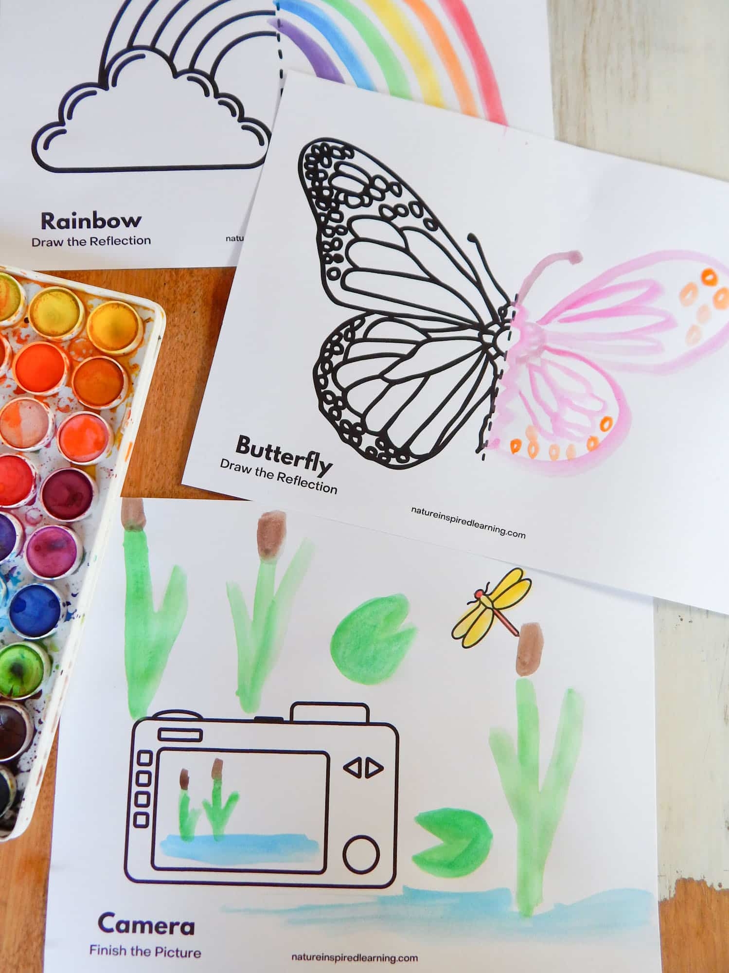 Free Finish The Picture Drawing Worksheets Nature Inspired Learning Free Finish The Picture Drawing Worksheets Nature Inspired Learning