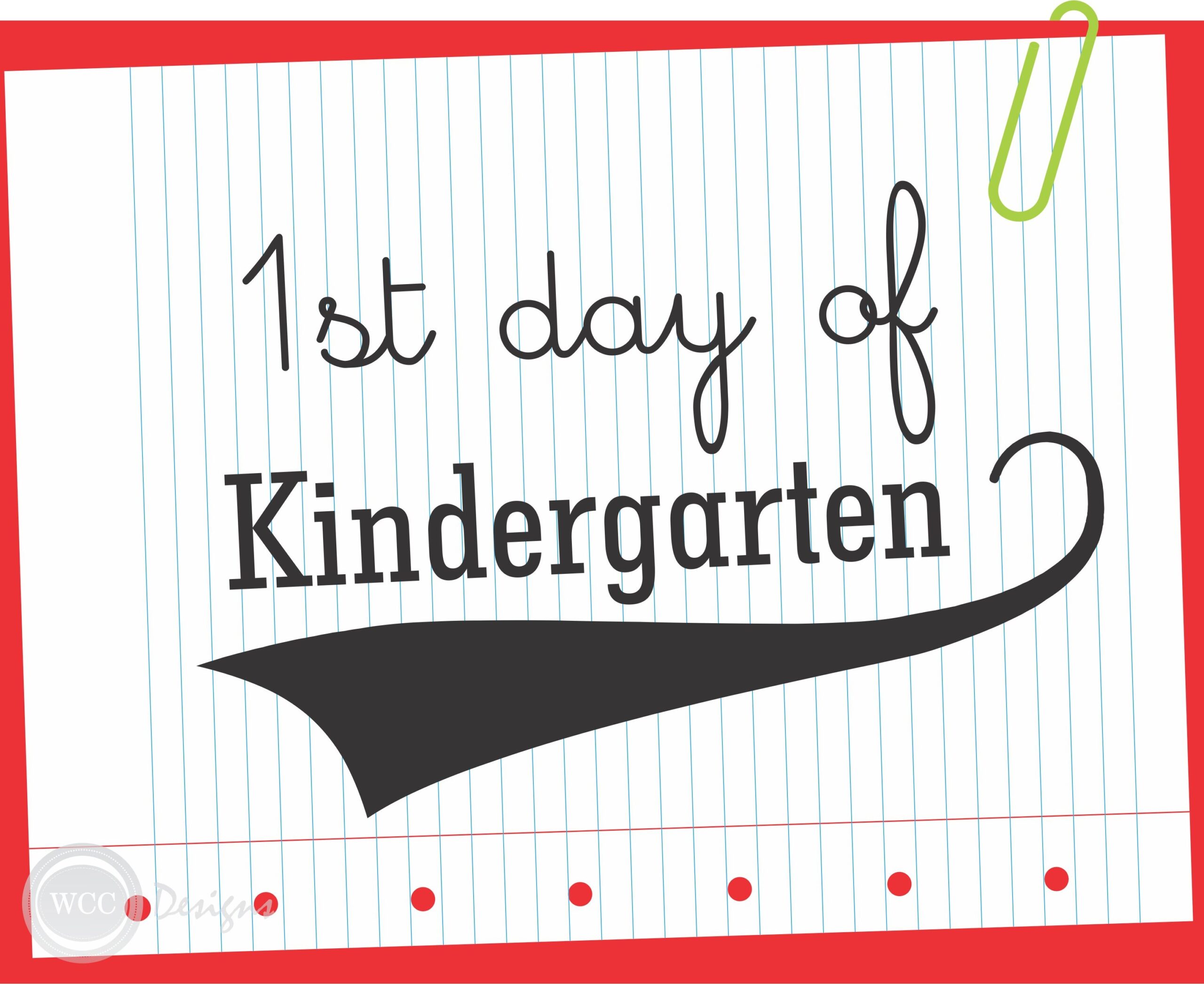 FREE First Day Of School Printable Signs Catch My Party