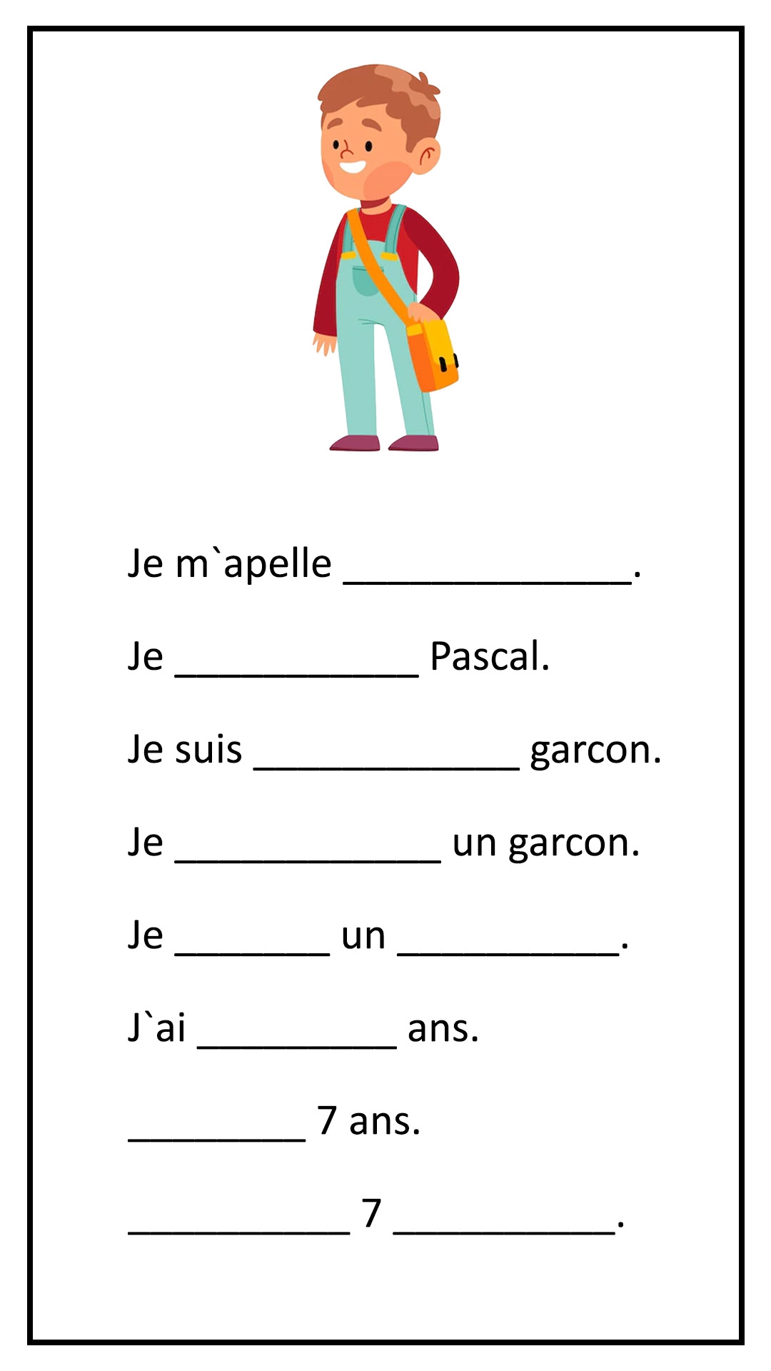 Free Printable French Worksheets For Beginners Free Printable French Worksheets For Beginners