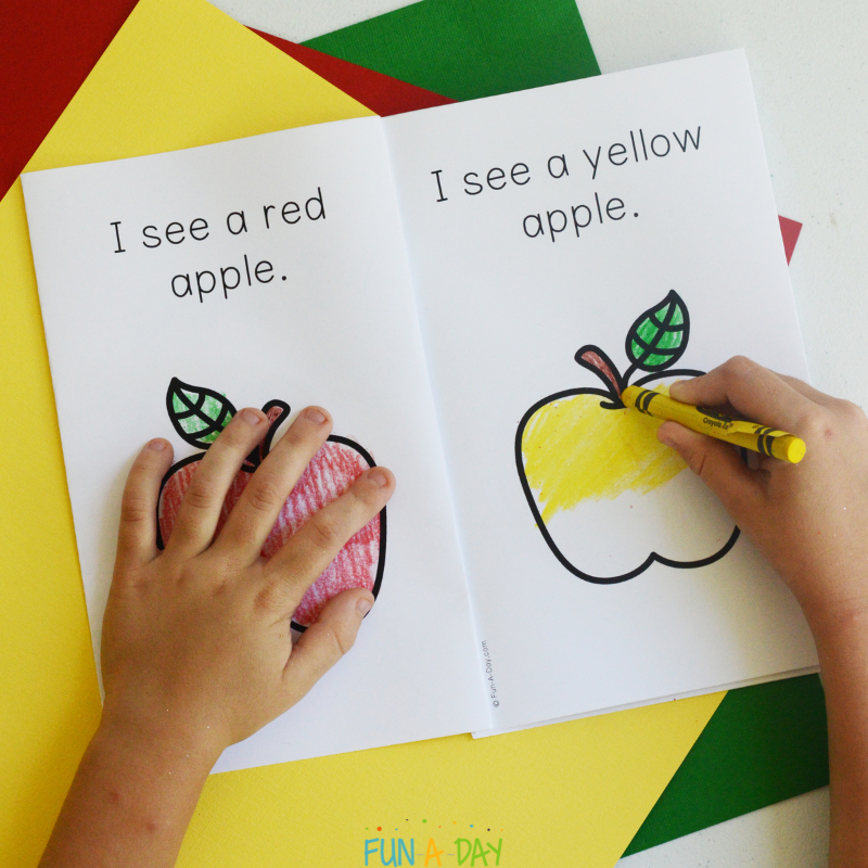 Free I See Apples Printable Book Fun A Day Free I See Apples Printable Book Fun A Day