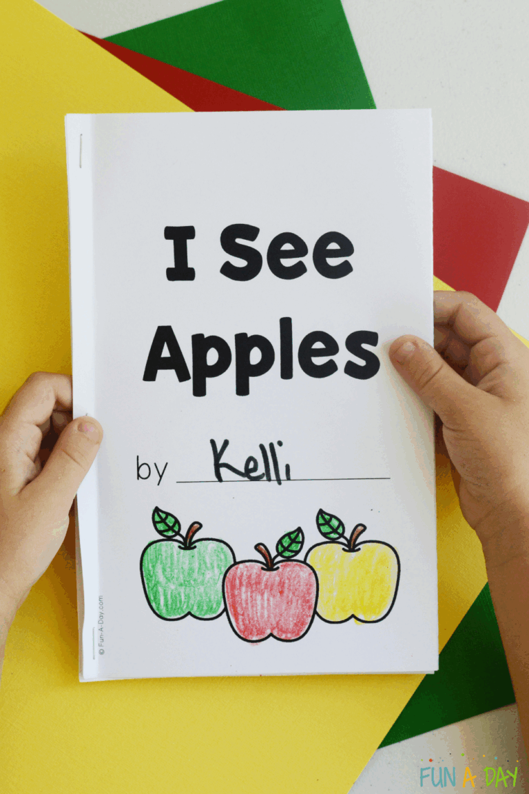 Free I See Apples Printable Book Fun A Day