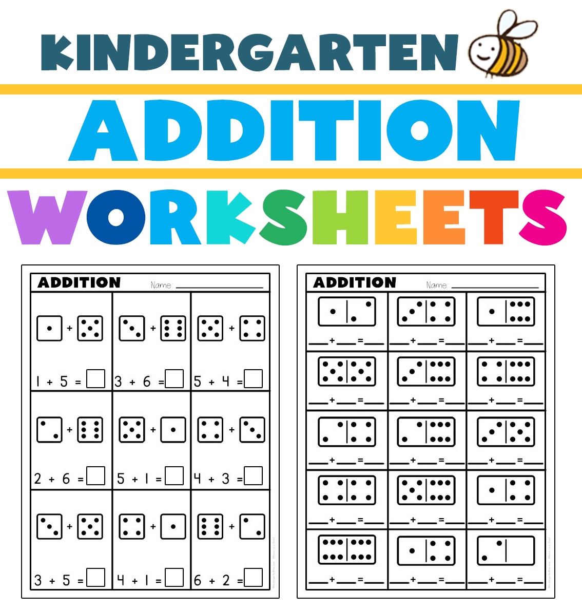 Free Kindergarten Addition Worksheet Kindergarten Mom Free Kindergarten Addition Worksheet Kindergarten Mom