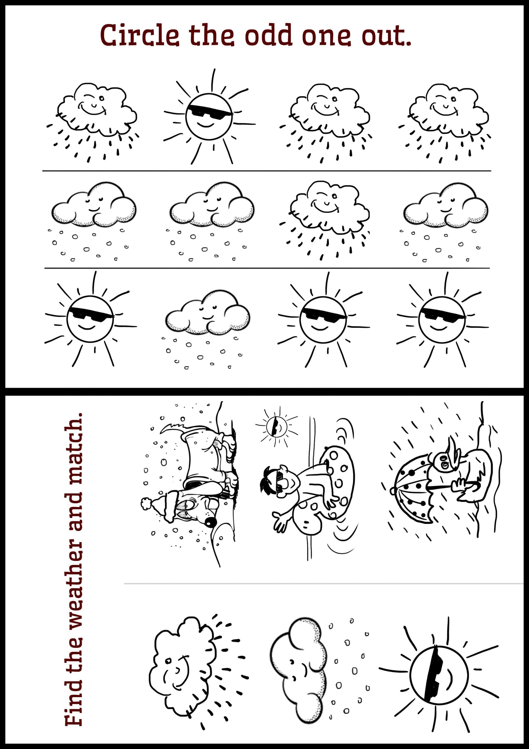 Esl Free Worksheets For Kindergarten