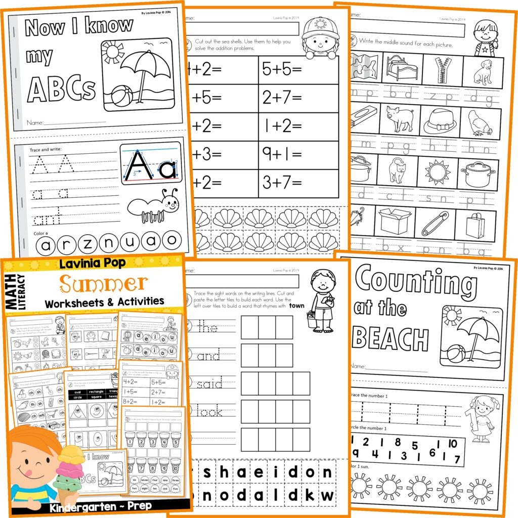 Free Preparing For Kindergarten Worksheets