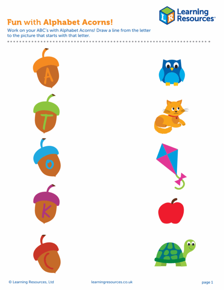 Free Literacy Activities For Kids Free Activity Sheets