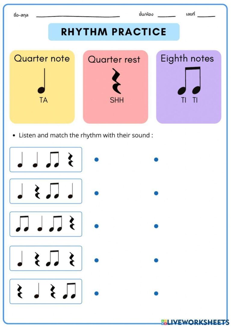 Free Music Rhythm Worksheet Download Free Music Rhythm Worksheet Png Images Free Worksheets On Clipart Library