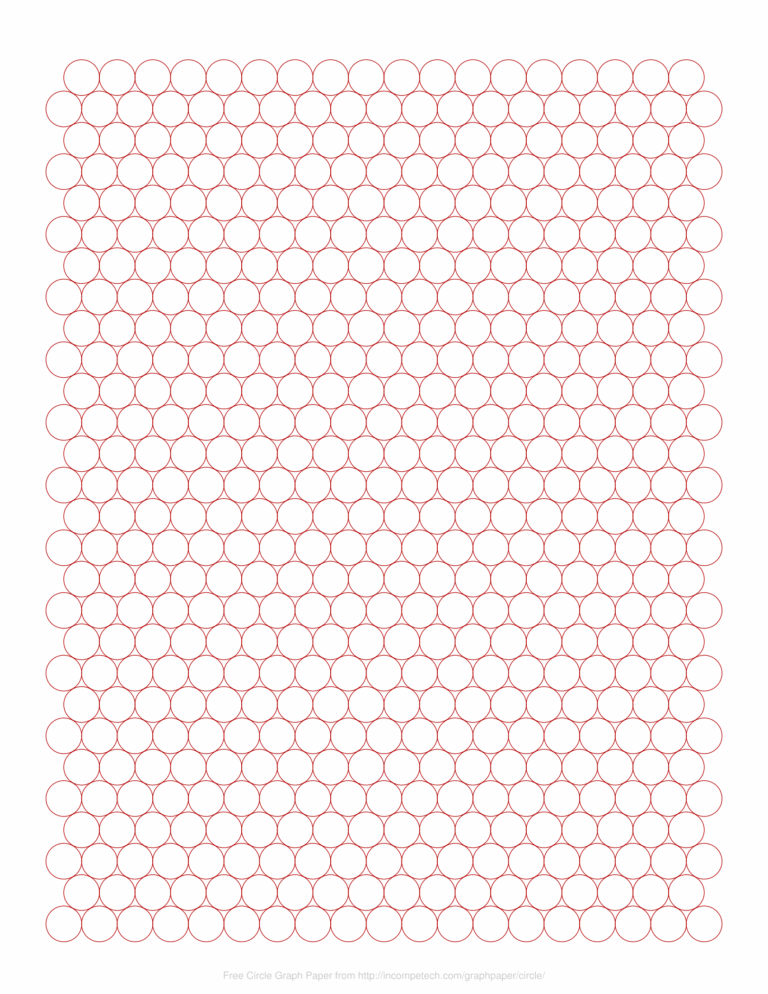 Free Online Graph Paper Circles Worksheets Library