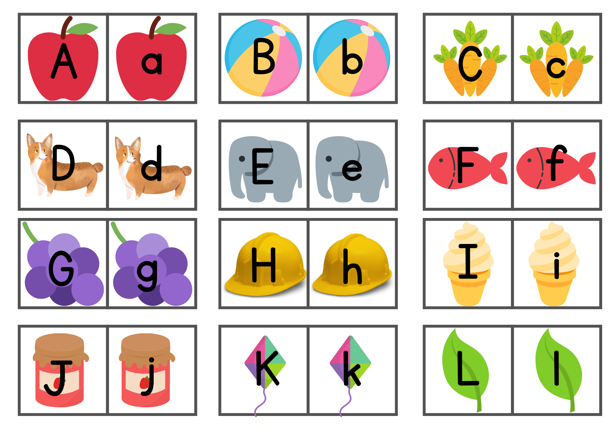 Alphabet Games Printable Worksheets