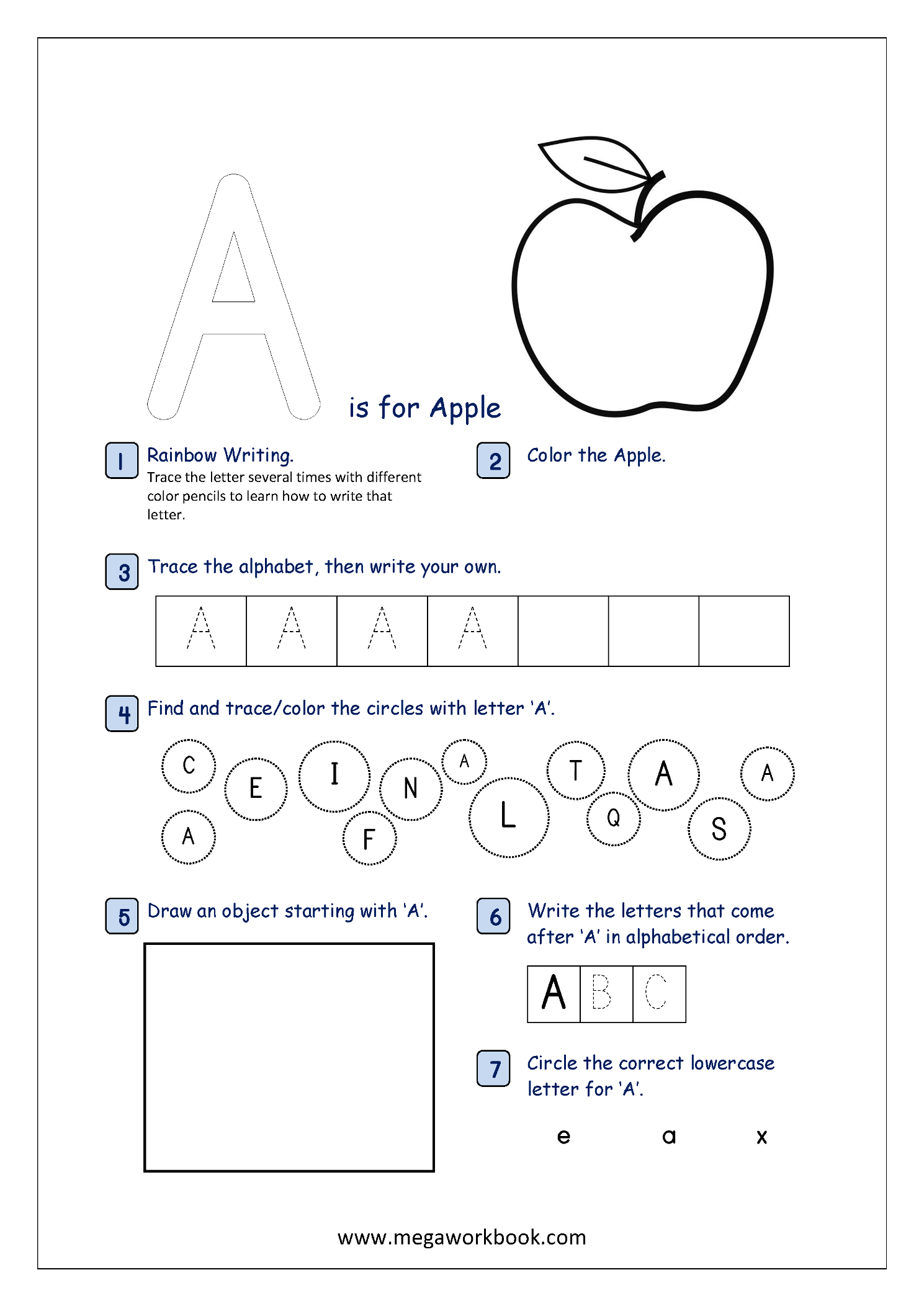 Preschool Alphabet Recognition Worksheets Preschool Alphabet Recognition Worksheets