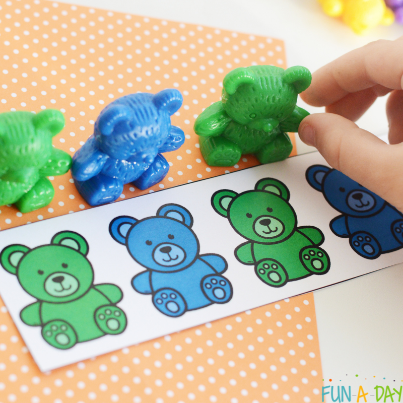 Free Printable Bear Patterns For Preschool Fun A Day Free Printable Bear Patterns For Preschool Fun A Day