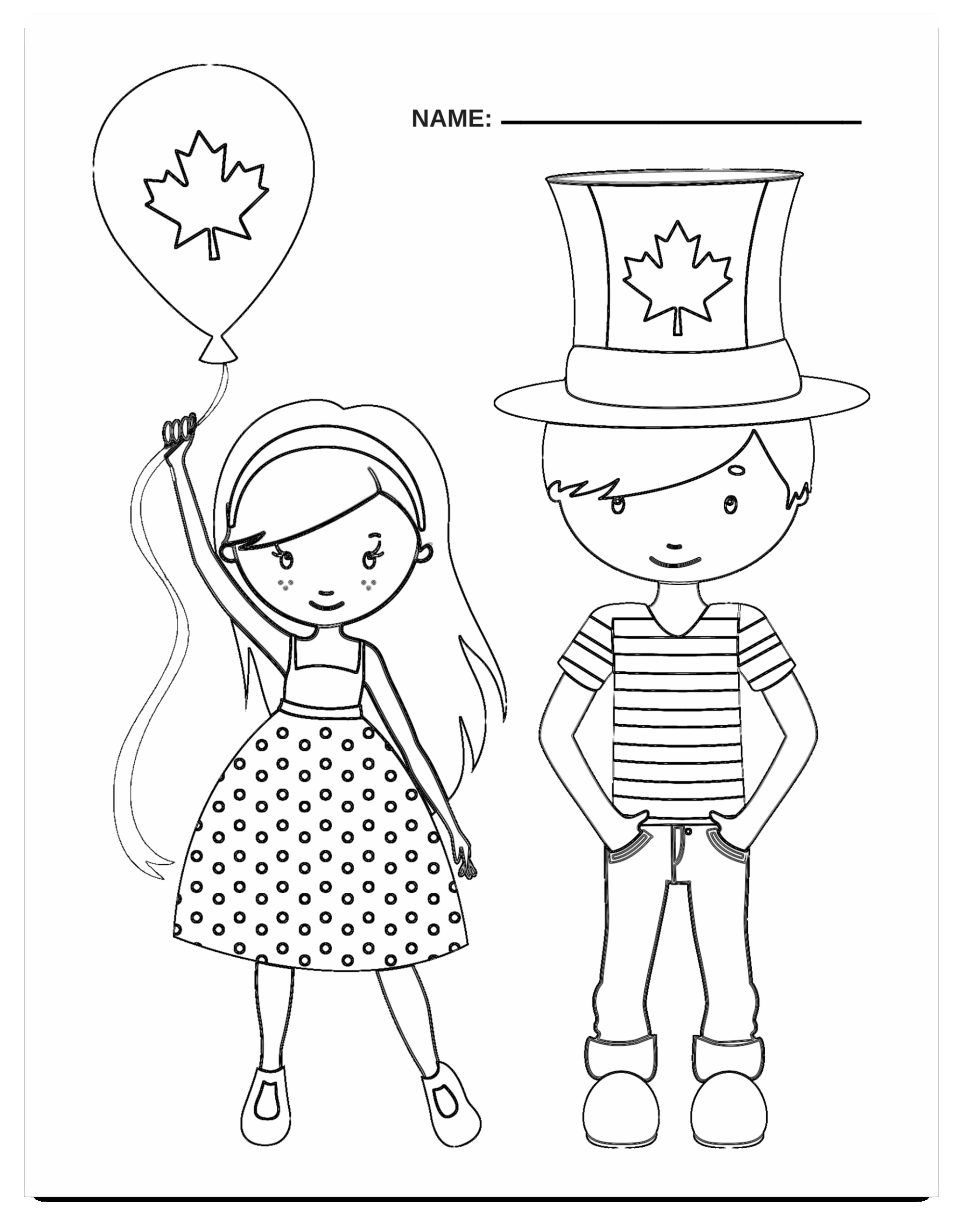 Free Printable Canada Worksheets