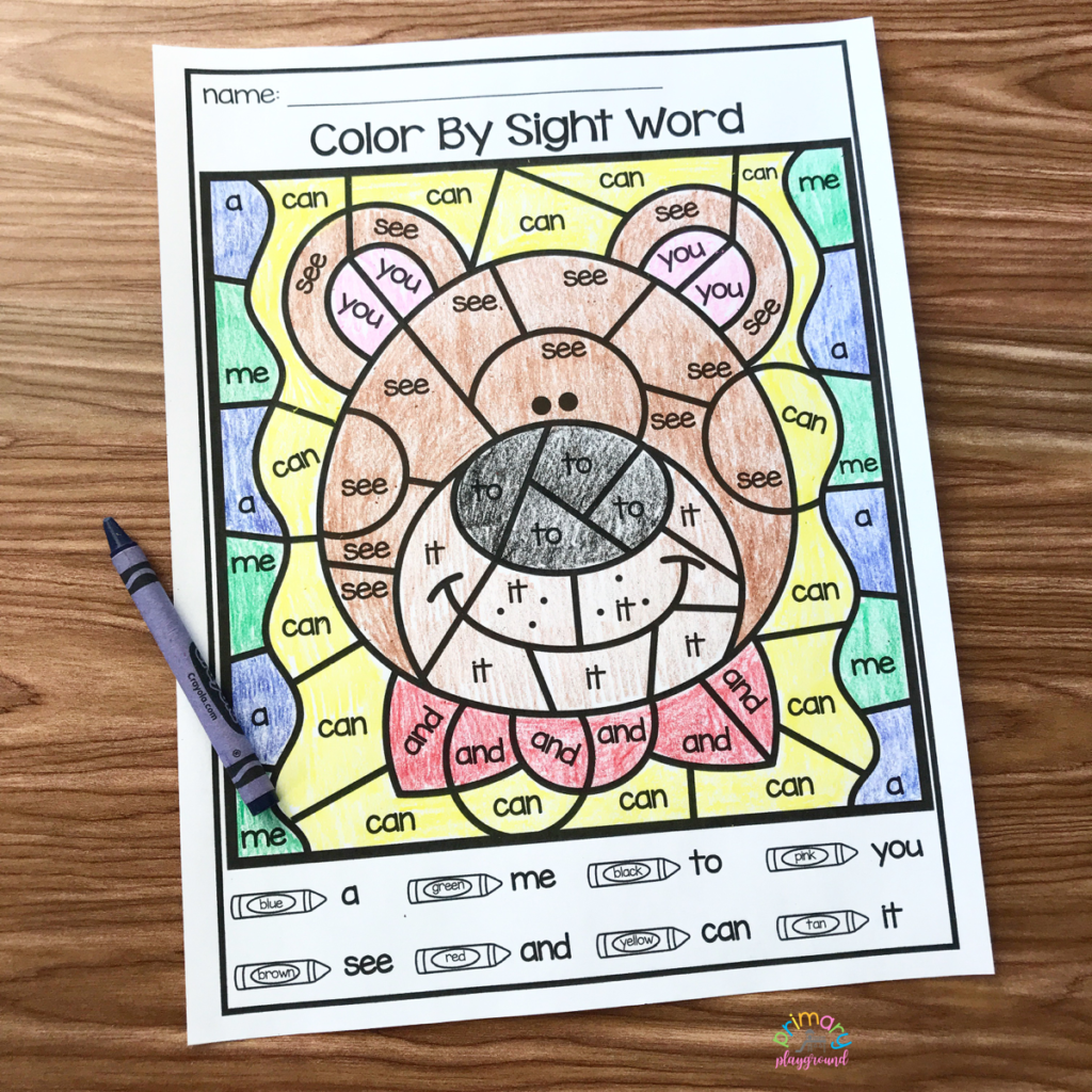 Color Words Preschool Free Printable Color Words Preschool Free Printable