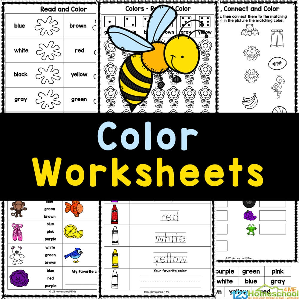 Free Printable Color Games For Preschoolers