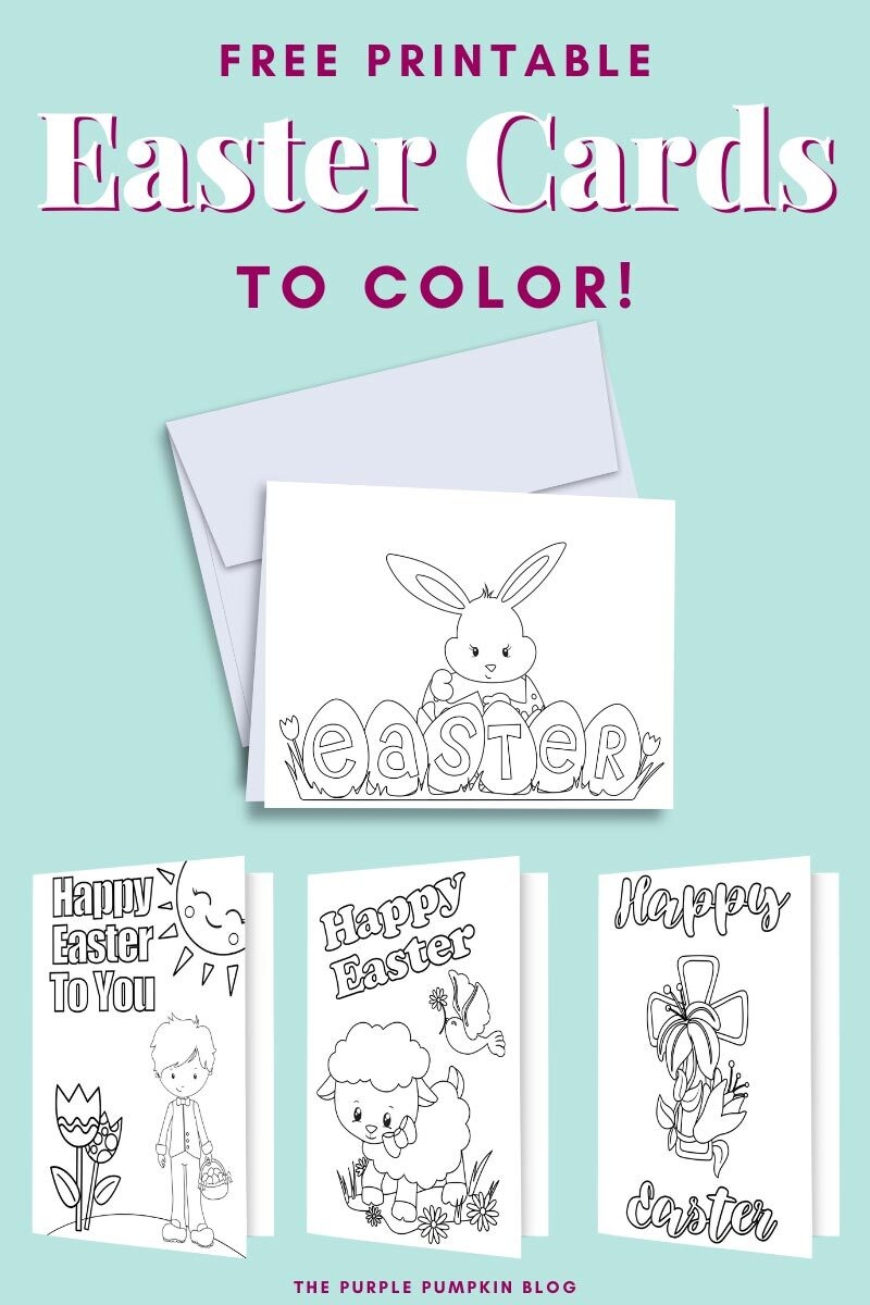 Easter Card Preschool Printable